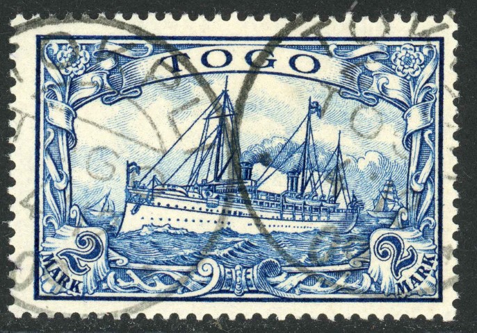 Germany / Togo 1900 SG.G17 F/U