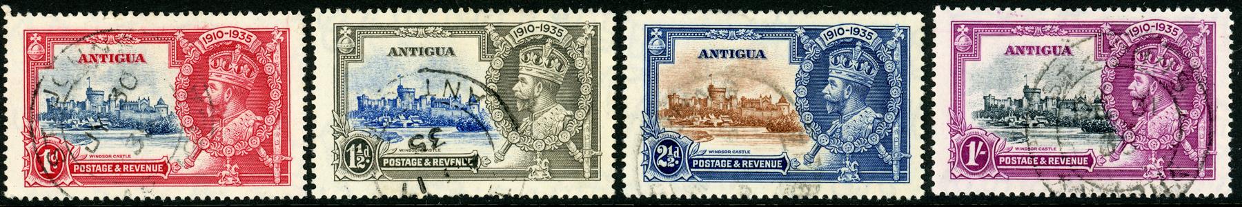 Antigua 1935 SG.91-94 F/U