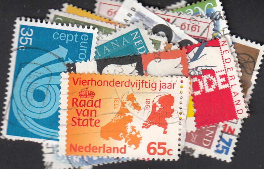 Dutch stamps - Large format - 25 Stamps