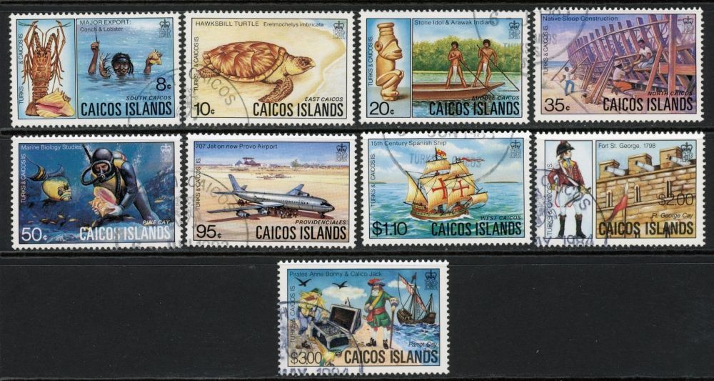 Caicos Islands 1983-84 SG.15-23 F/U