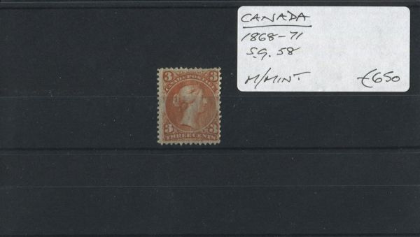 Canada 1868-71 SG.58 M/M