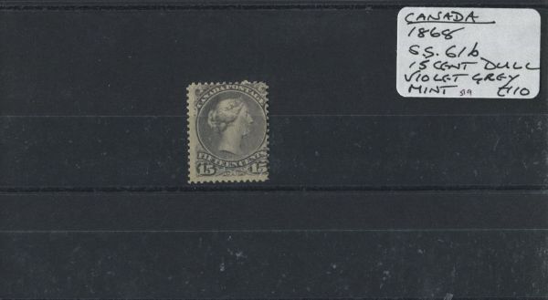 Canada 1868 SG.61b M/M