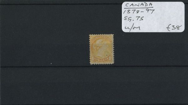 Canada 1878-97 SG.75 U/M