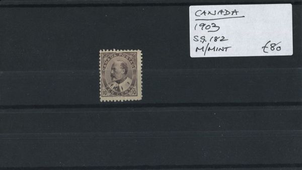 Canada 1903 SG.182 M/M