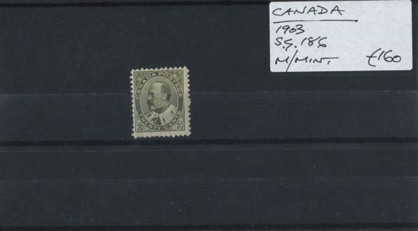 Canada 1903 SG.186 M/M