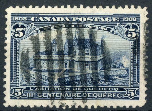 Canada 1908 SG.191 F/U (1)