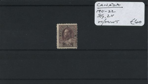 Canada 1911-22 SG.211 M/M