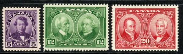 Canada 1927 SG.271-273 U/M