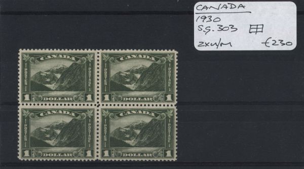 Canada 1930 SG.303 Block x2 M/M  x2 U/M