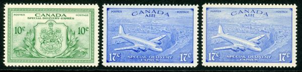 Canada 1946 SG.S15-S17 U/M