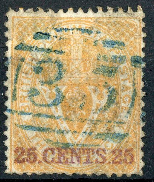 Canada / British Columbia 1869 SG.31 F/U