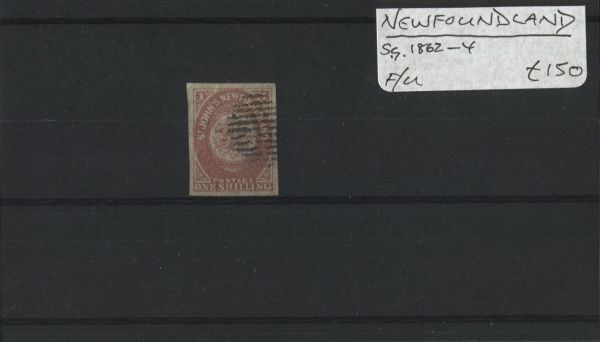 Canada Newfoundland 1862-4 F/U