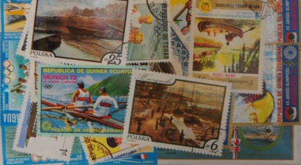 Canoes 25 Stamps (M47)