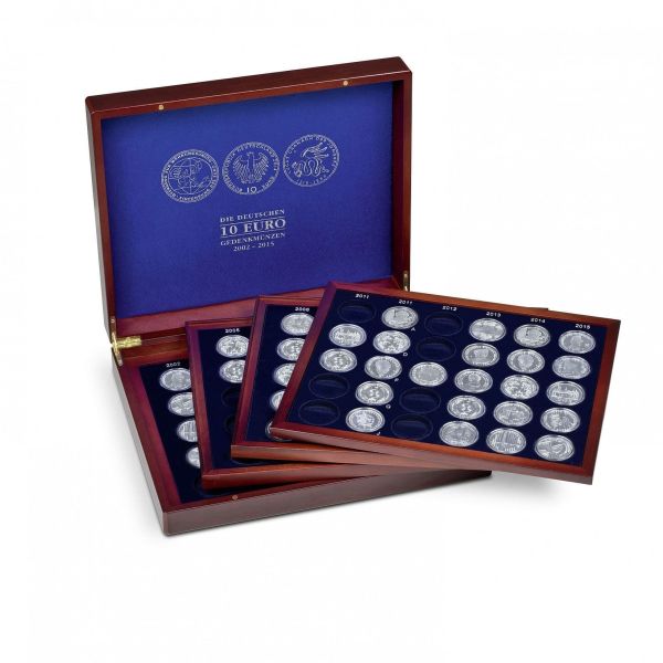 Case for 104 German 10-Euro Coins