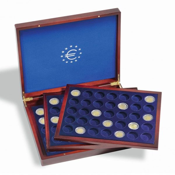 Case for 105 2-Euro Coins