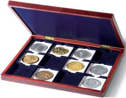 Case for 12 QUADRUM XL Capsules or XL Coin Holders