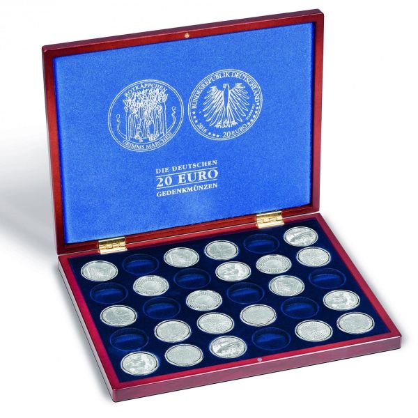 Case for 30 German 20-Euro Coins