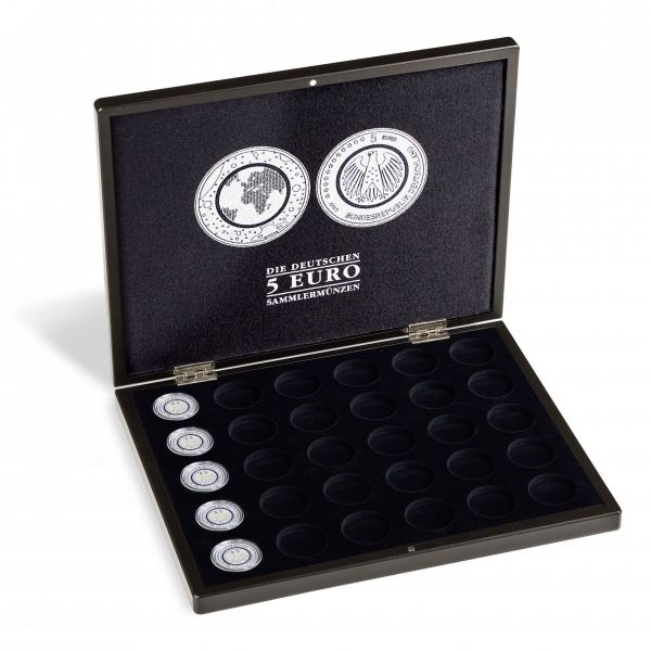 Case for 30 German 5-Euro Coins