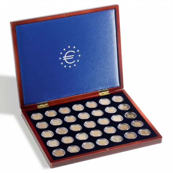 Case for 35 2-Euro Coins