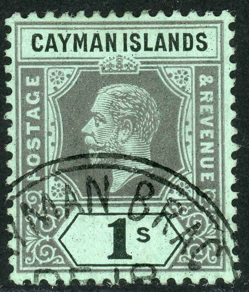 Cayman Islands 1912-20 SG.48 F/U