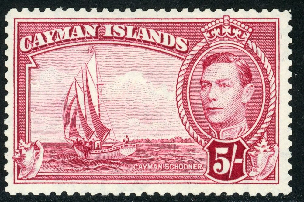 Cayman Islands 1938-48 SG.125 M/M