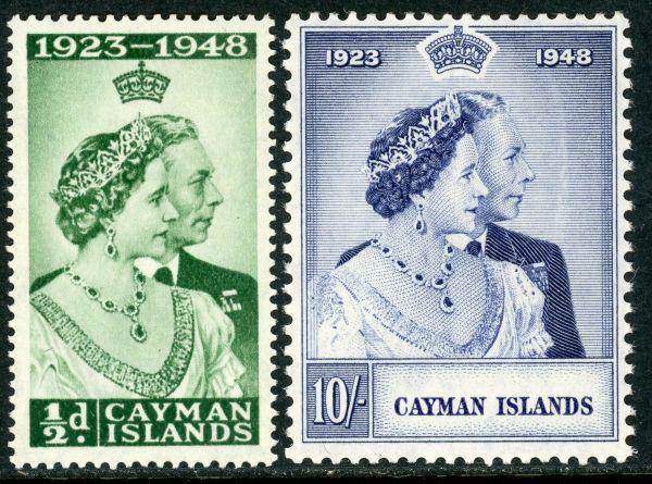 Cayman Islands 1948 SG.129-130 U/M