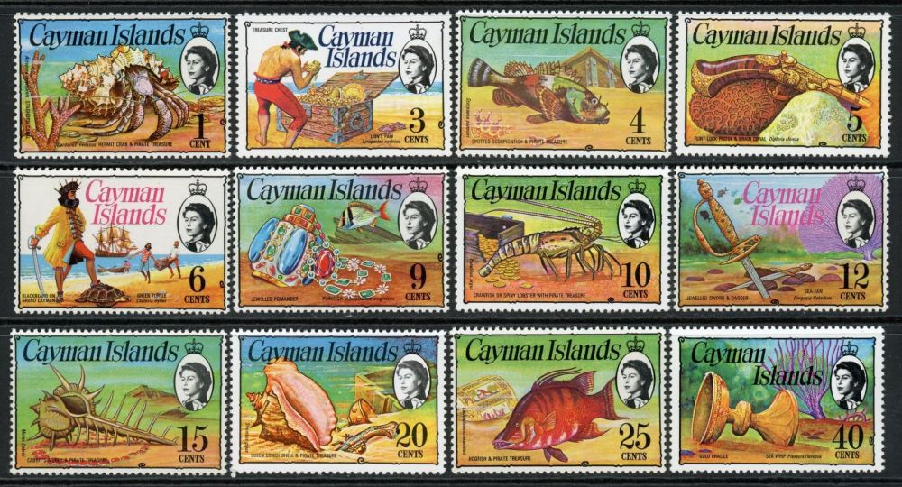 Cayman Islands 1974 SG.346-359 U/M