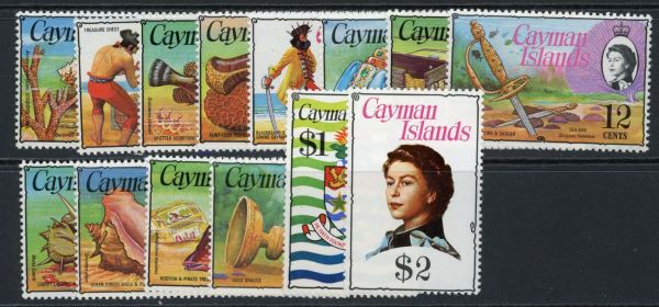 Cayman Islands 1974 SG.346-359 U/M (1)