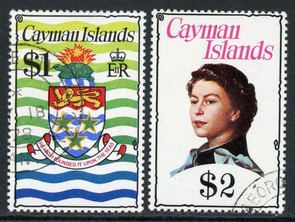 Cayman Islands 1976-78 SG.412-419 F/U