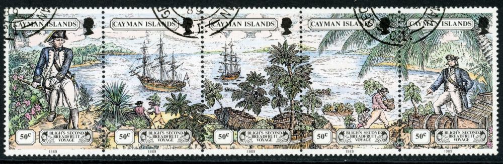 Cayman Islands 1989 SG.681-685 F/U