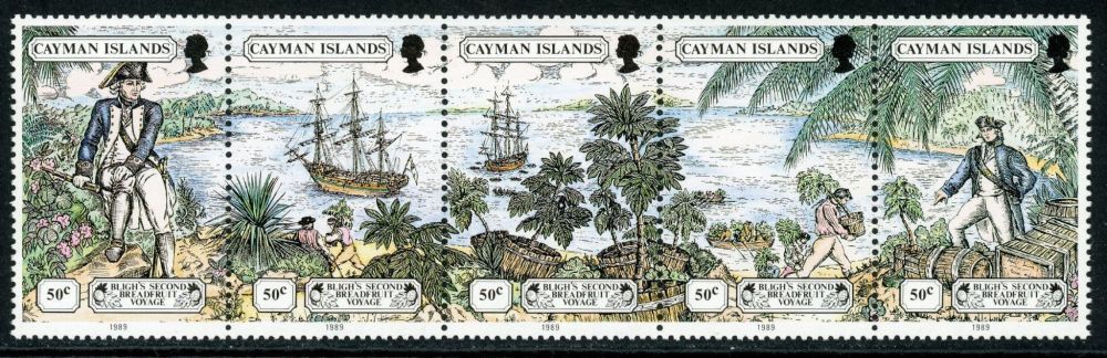 Cayman Islands 1989 SG.681-685 U/M