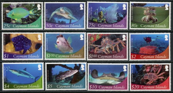 Cayman Islands 2012 SG.1284-1295 U/M