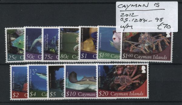 Cayman Islands 2012 SG.1284-1295 U/M (Lot 2)