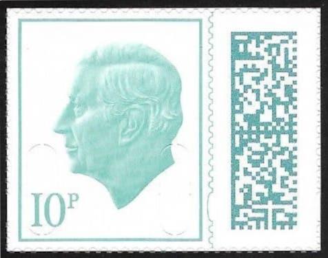 SGV5250 - 10p Turquoise (MPIL): U/M