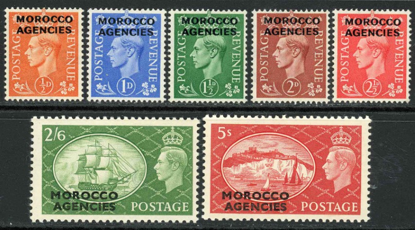 Morocco Agencies 1951 SG.94-100 U/M