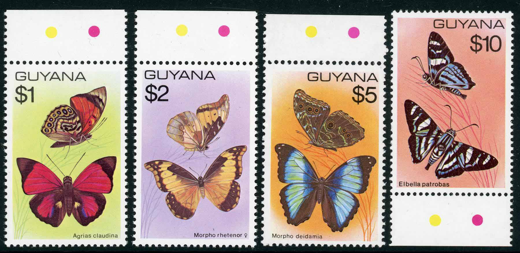 Guyana 1978-80 SG.698-708a U/M