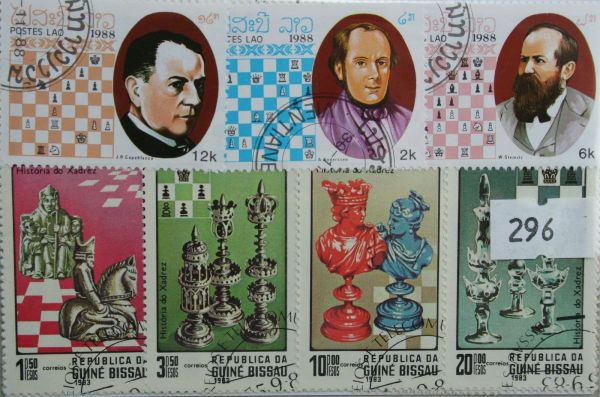 Chess 25 Stamps (296)