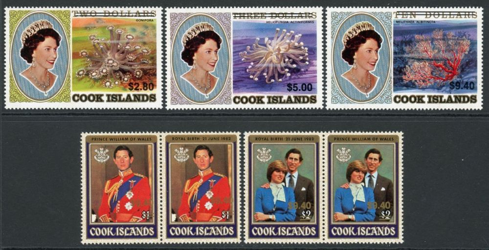 Cook Islands 1987 SG.1150-1156 U/M