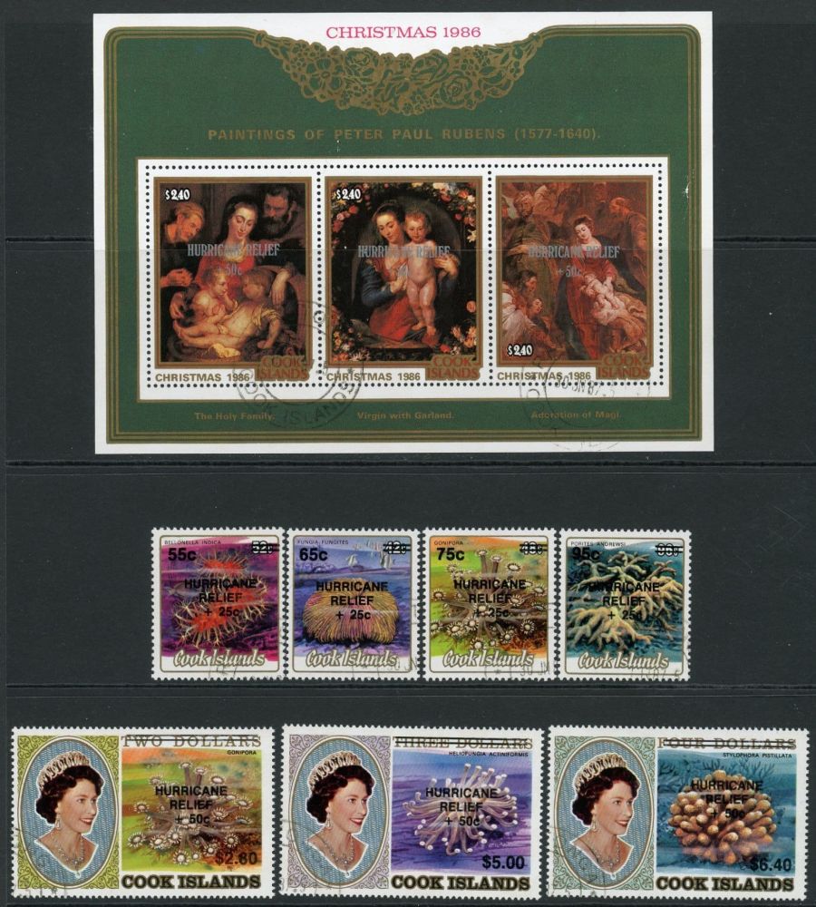 Cook Islands 1987 SG.1158-1192 F/U