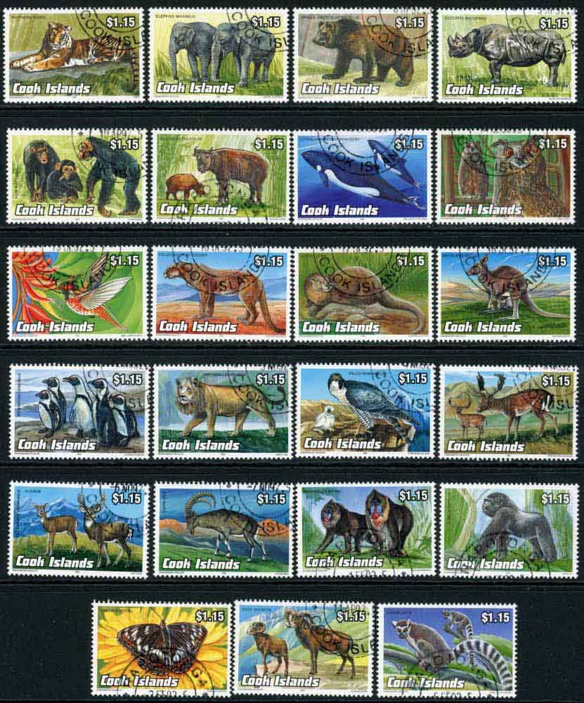 Cook Islands 1992-93 SG.1279-1301 F/U