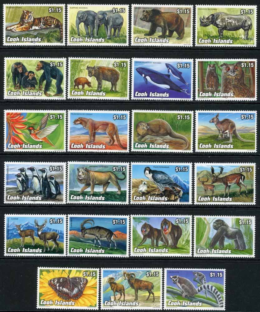 Cook Islands 1992-93 SG.1279-1301 U/M