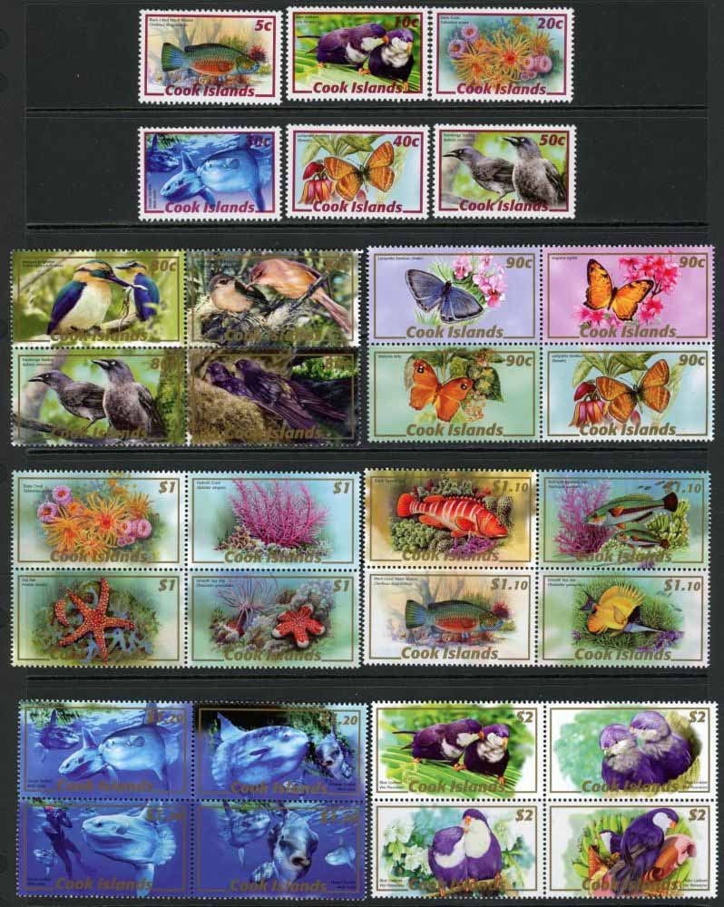 Cook Islands 2007 SG.1496-1536 U/M