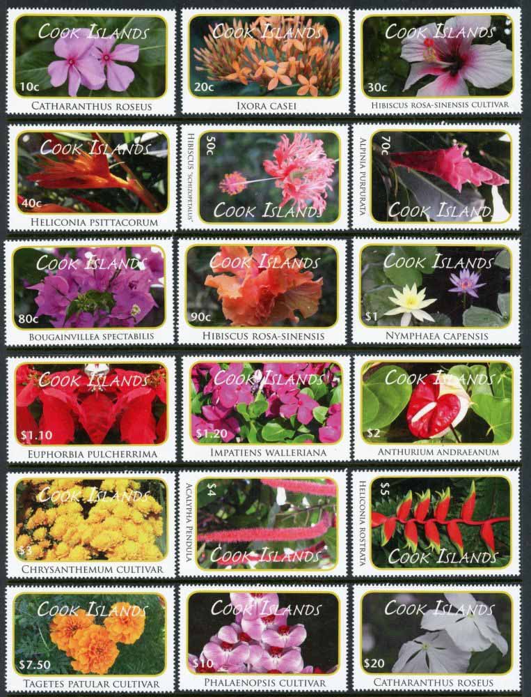 Cook Islands 2010 SG.1548-1565 U/M