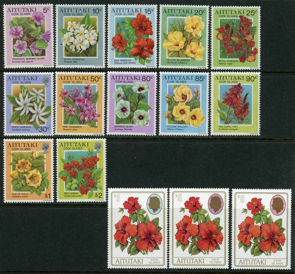 Cook Islands / Aitutaki 1994-97 SG.661-675 U/M