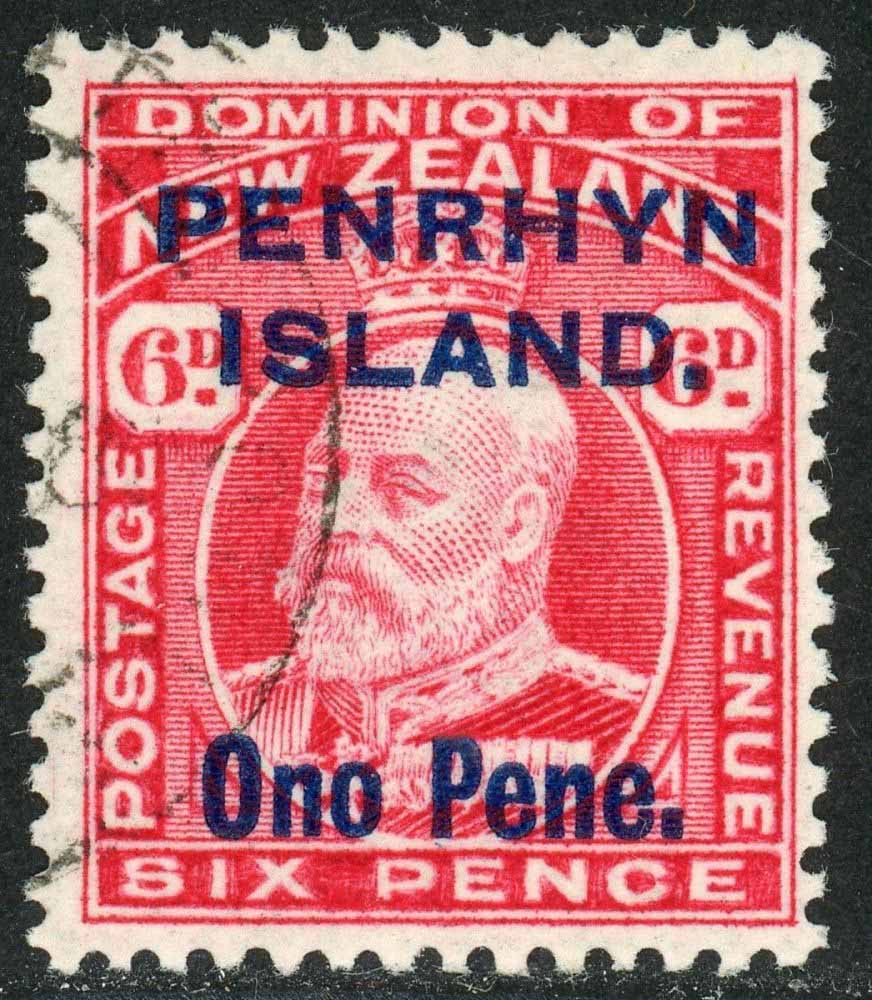 Cook Islands / Penrhyn Island 1914-15 SG.22 F/U