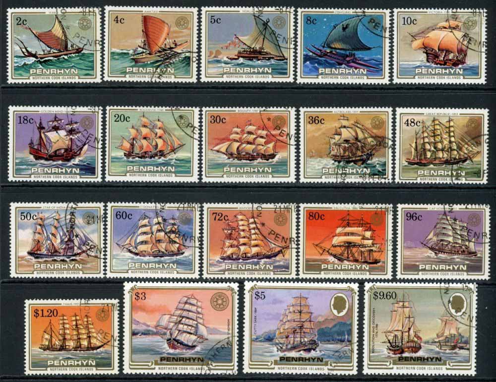 Cook Islands / Penrhyn Island 1984 SG.337-355 F/U