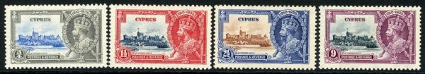 Cyprus 1935 SG.144-147 M/M