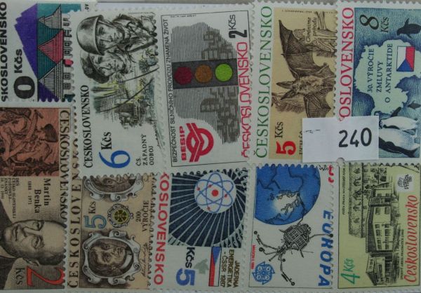 Czech Republic 25 Stamps (240)