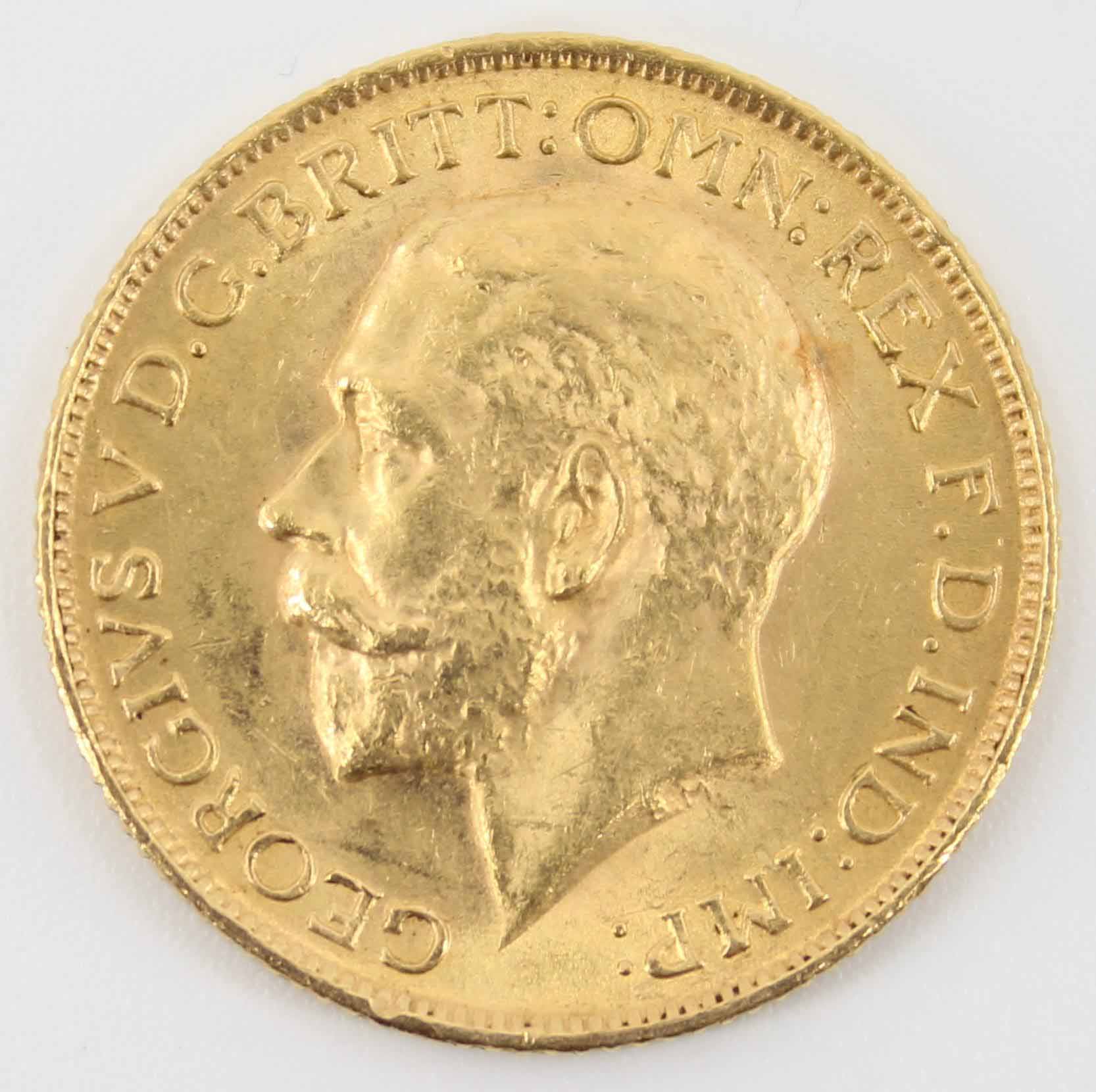 1913 King George V Sovereign London Mint (No.2)