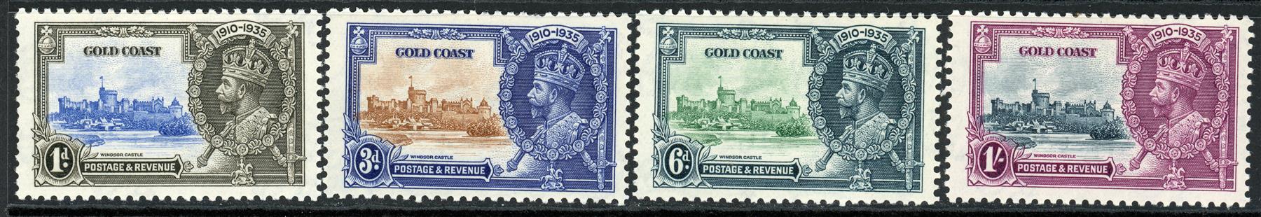 Gold Coast 1935 SG.113-116 M/M